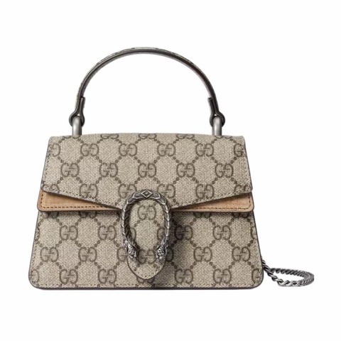 Gucci 女士 Dionysus 迷你單肩包均碼碼MINI、18cm*6cm*12cm