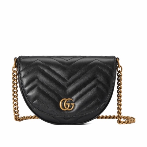 Gucci 女士 馬蒙GG Marmont迷你斜挎包均碼碼MINI、20cm*4cm*14cm