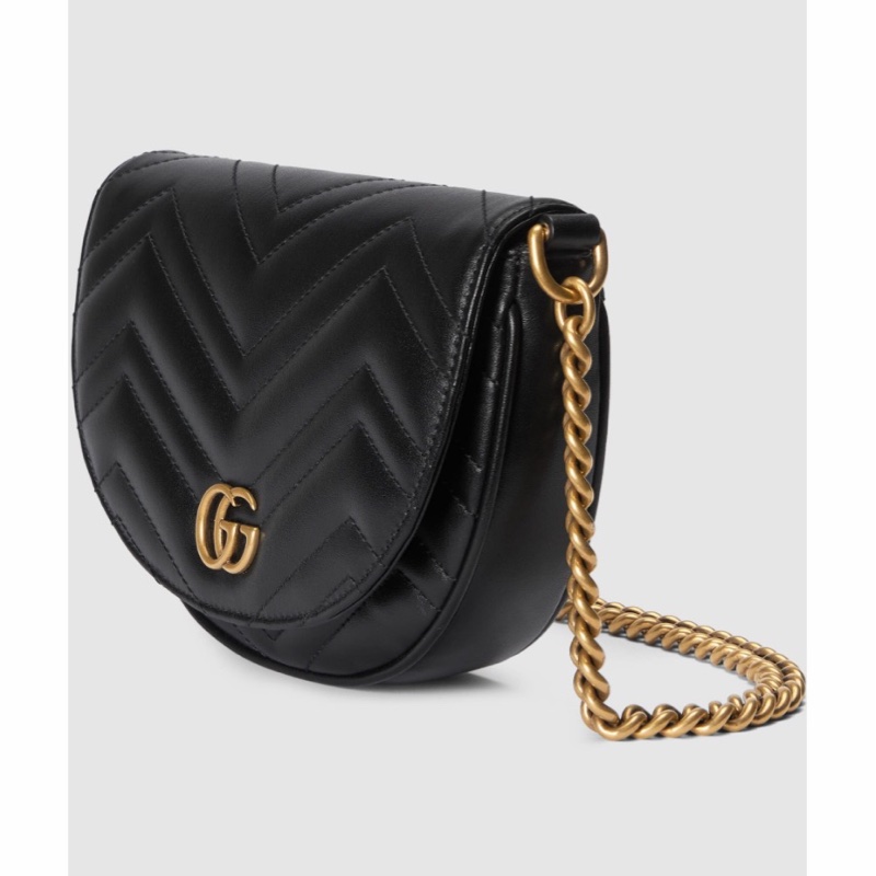 Gucci 女士 馬蒙GG Marmont迷你斜挎包均碼碼MINI、20cm*4cm*14cm-3