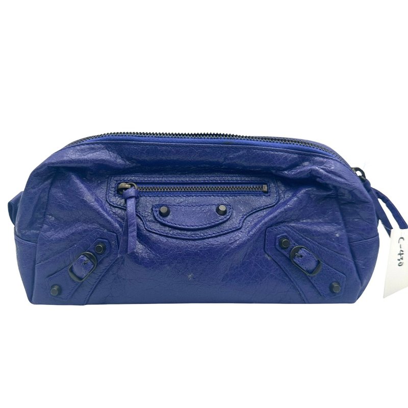 【美收精品】Balenciaga 機車化妝包 C-430【隔月月中將轉賣至日本 上架期限30天】-0