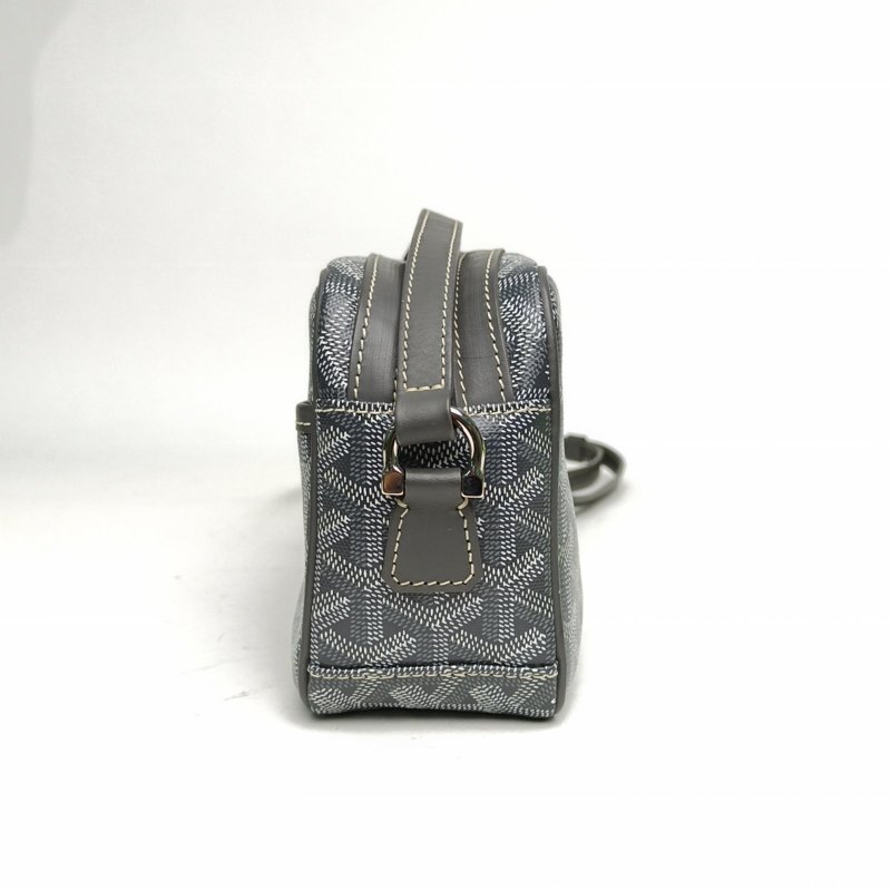 GOYARD Cap-Vert相機包22灰色PVC肩背包-1