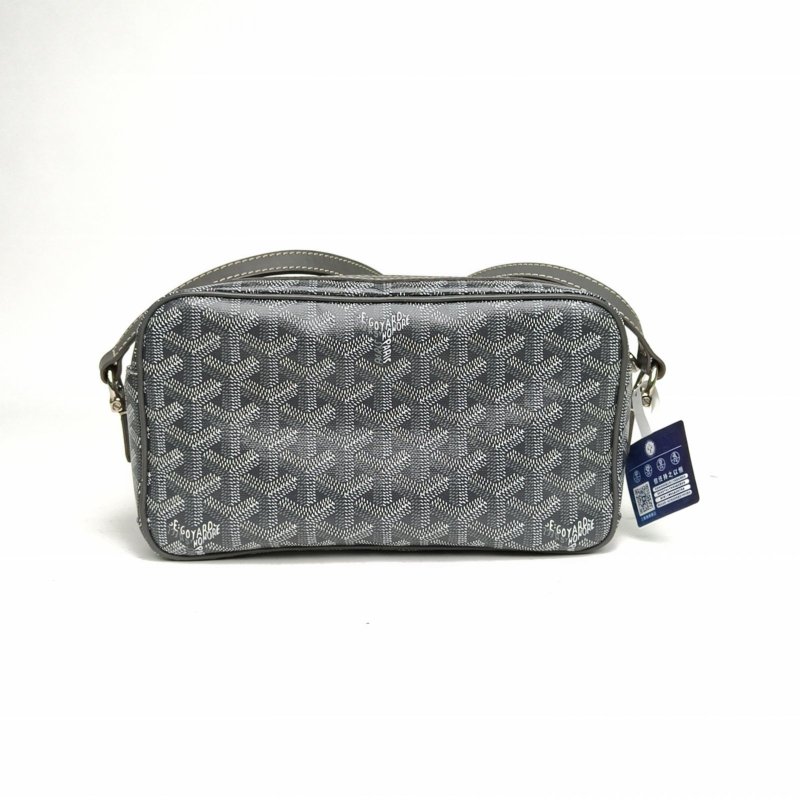 GOYARD Cap-Vert相機包22灰色PVC肩背包-2