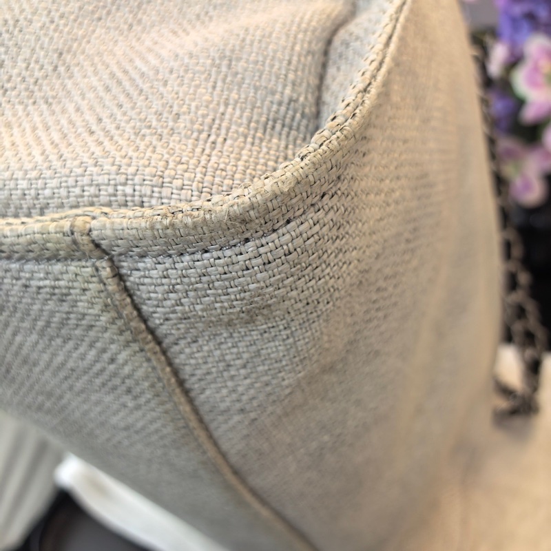 Chanel/香奈兒  沙灘包托特包 22開   底長38-15