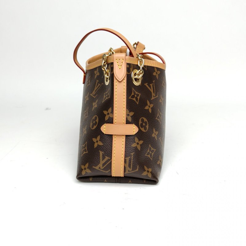 LOUIS VUITTON CARRYALLBB老花PVC金扣晶片肩背包-1