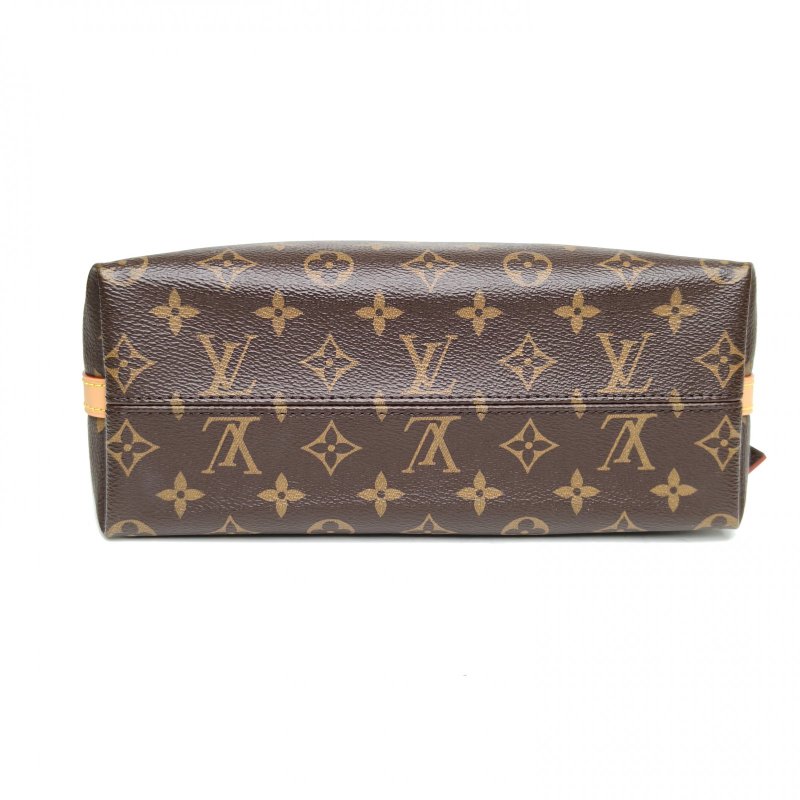 LOUIS VUITTON CARRYALLBB老花PVC金扣晶片肩背包-4