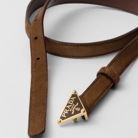 Prada 女士 徽標腰帶75 80 85 90碼