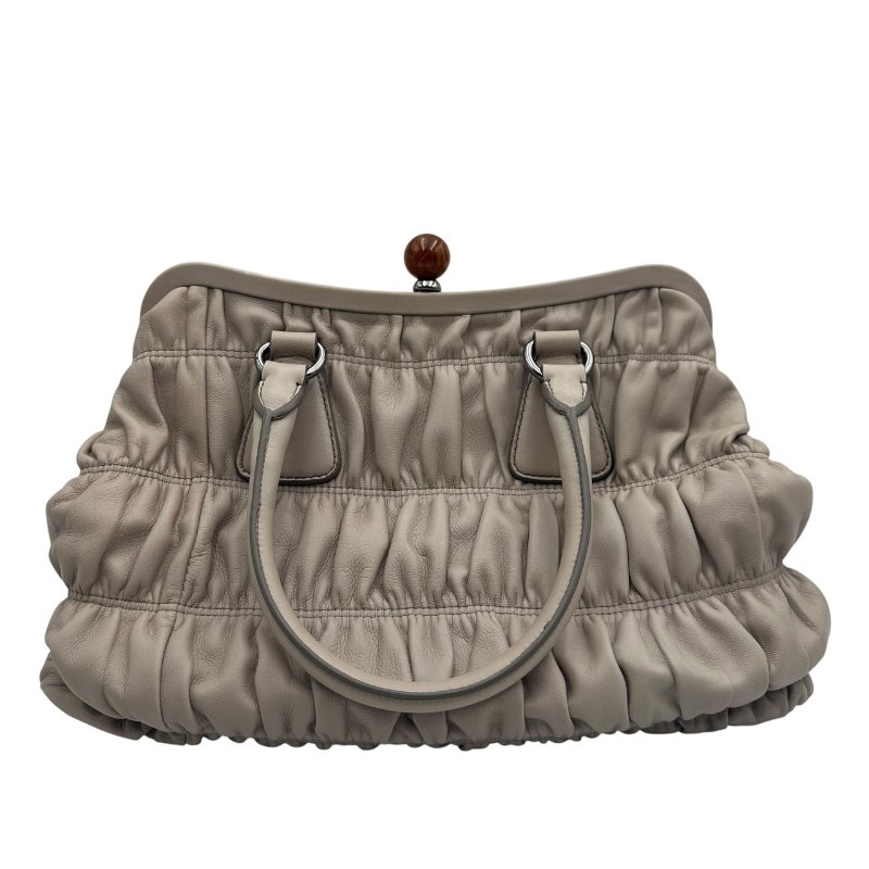 【美收精品】Prada白色手提包 C-432【隔月月中將轉賣至日本 上架期限30天】-6