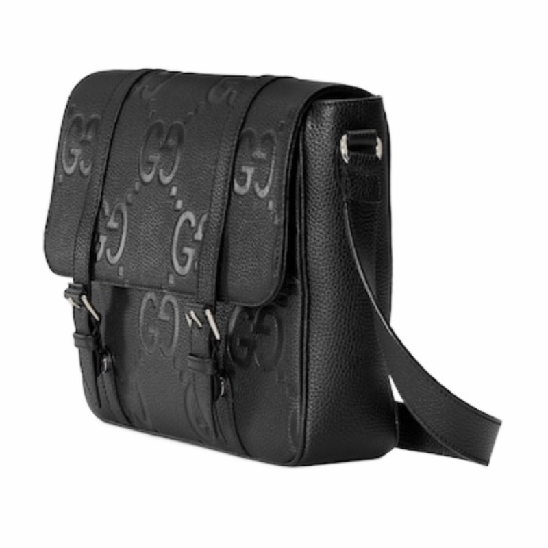Gucci 男士 JUMBO GG 中號單肩包均碼碼中號、31cm*6cm*24.5cm-5