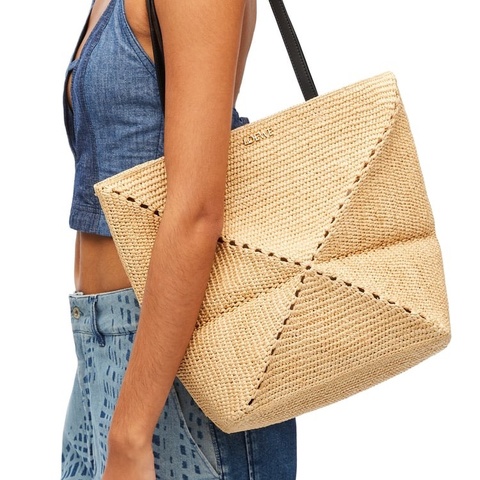 Loewe 女士 中號Puzzle Fold 單肩包均碼碼中號、31.5cm*14.5cm*25.5cm
