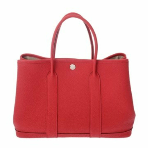 愛馬仕花園派對 PM 九重葛 T 字印記（約 2015 年）女士 Negonda 手提包 A 級二手 Ginzo