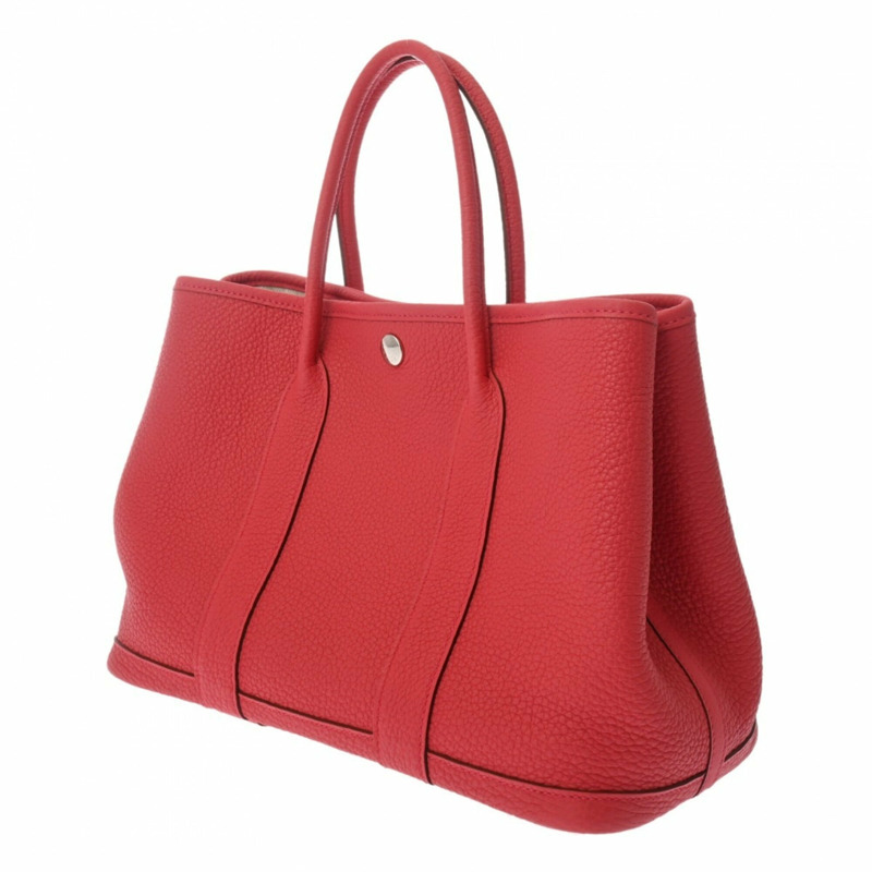 愛馬仕花園派對 PM 九重葛 T 字印記（約 2015 年）女士 Negonda 手提包 A 級二手 Ginzo-2