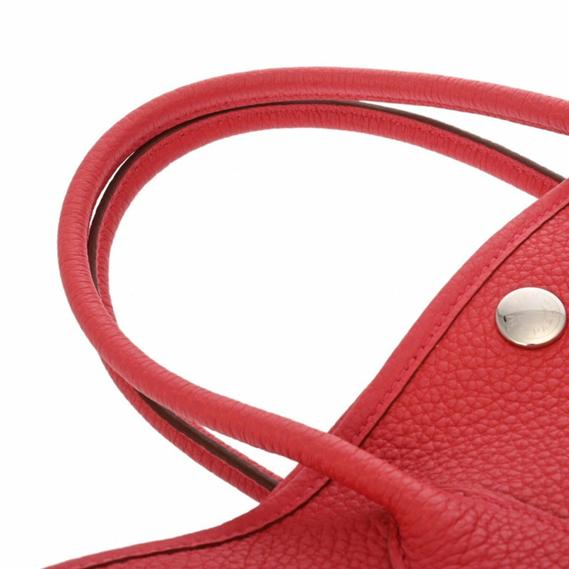 愛馬仕花園派對 PM 九重葛 T 字印記（約 2015 年）女士 Negonda 手提包 A 級二手 Ginzo-4