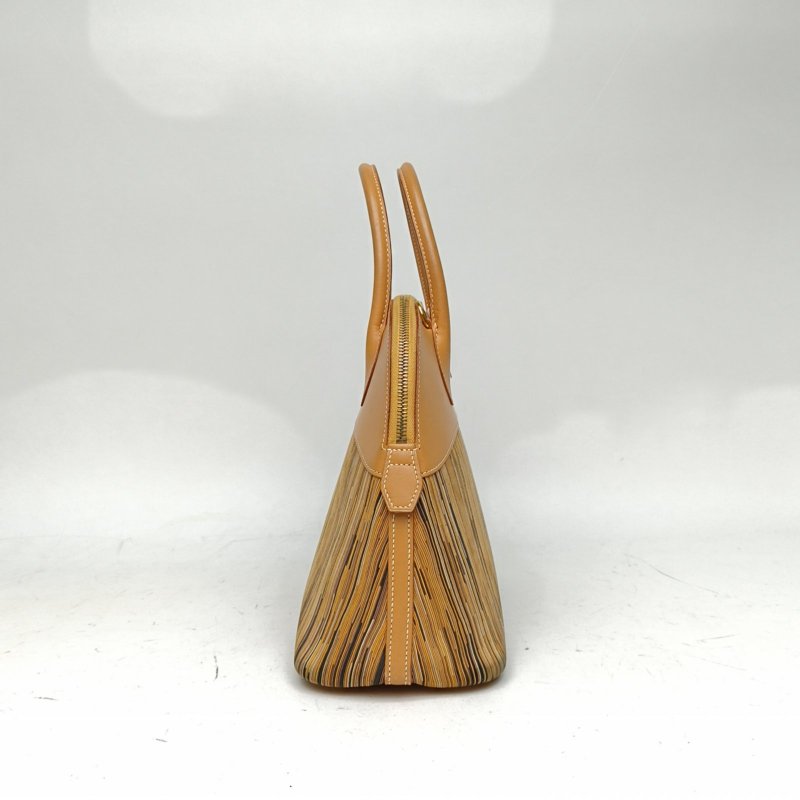 HERMES Bolide保齡球包31沙灘金羊切皮框D金扣肩背包-1