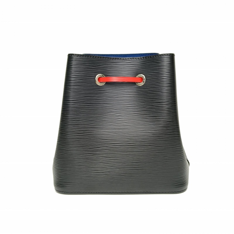 LOUIS VUITTON NÉONOÉ水桶包BB黑色EPI水波紋牛皮銀扣-2