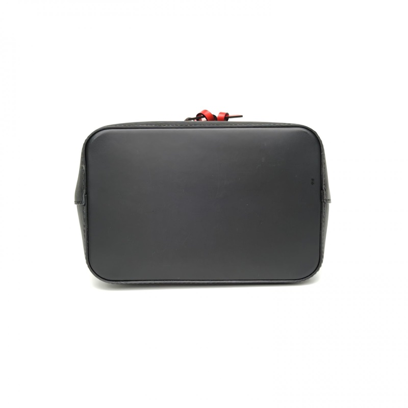 LOUIS VUITTON NÉONOÉ水桶包BB黑色EPI水波紋牛皮銀扣-3