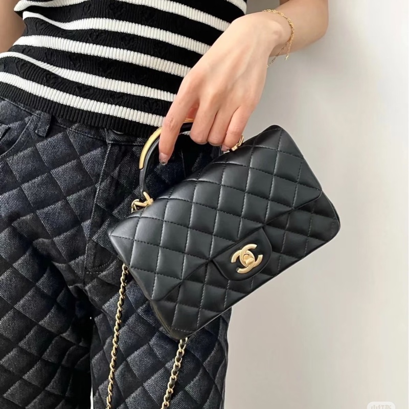 Chanel coco 20 金屬手柄-1