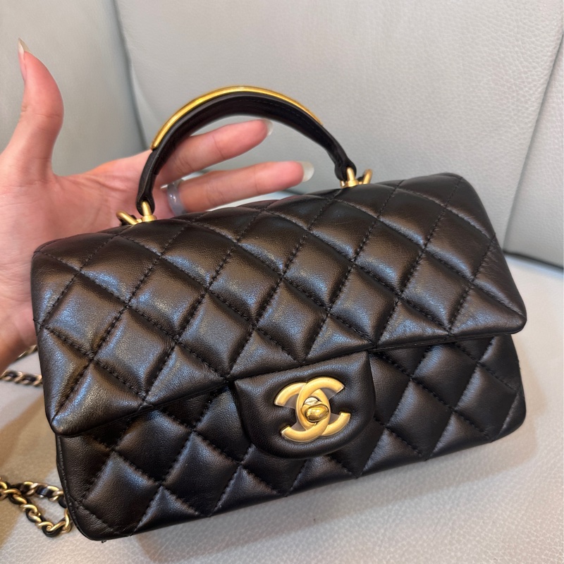Chanel coco 20 金屬手柄-5