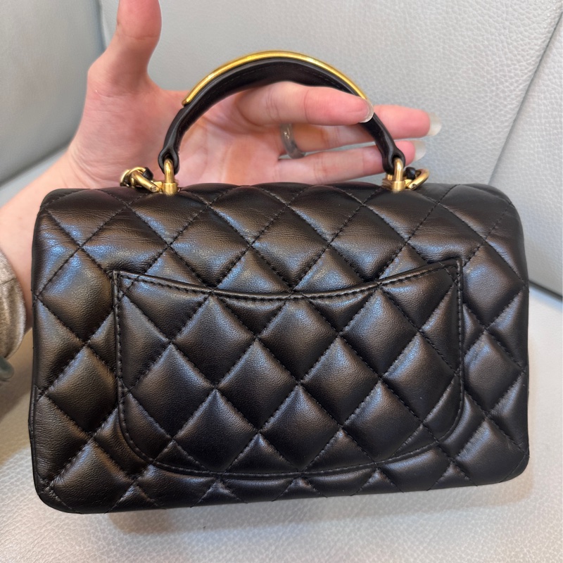 Chanel coco 20 金屬手柄-6