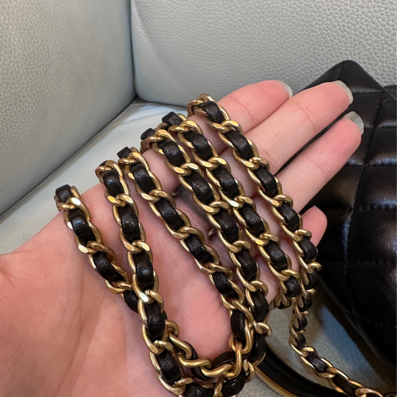 Chanel coco 20 金屬手柄-18