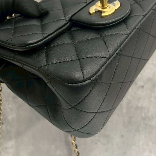 Chanel 金球方胖 硬底金片款-7