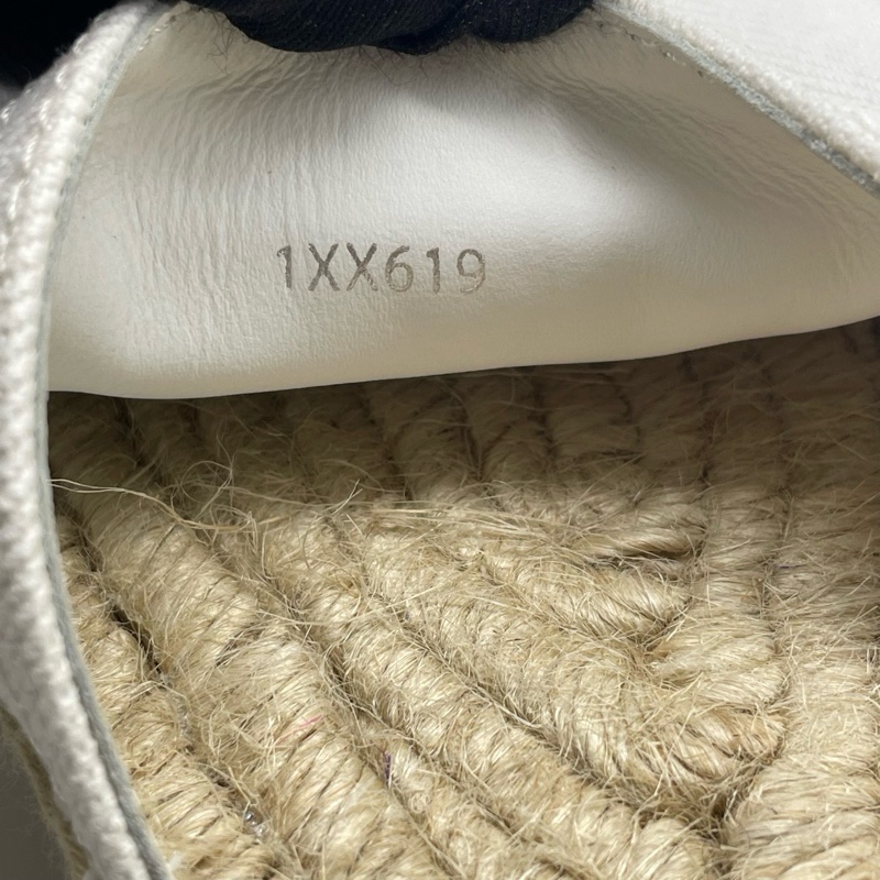 未使用 Prada普拉達 漁夫鞋草編拖鞋 時 38碼 無附件-4