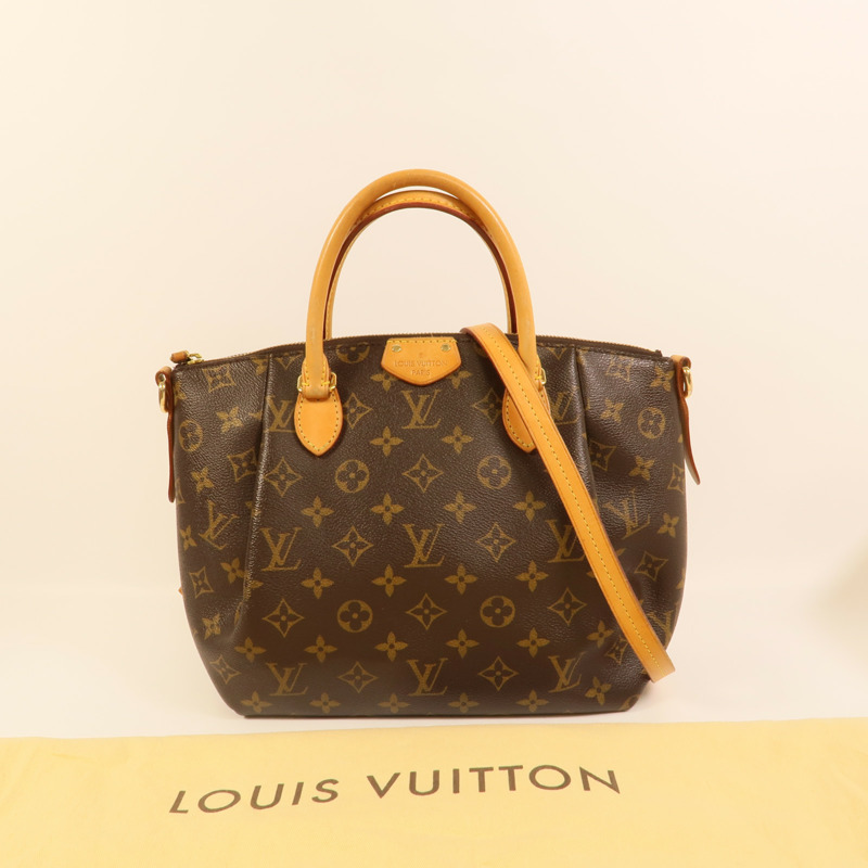 LOUIS VUITTON Monogram Turenne PM金扣手挽肩背兩用袋-10