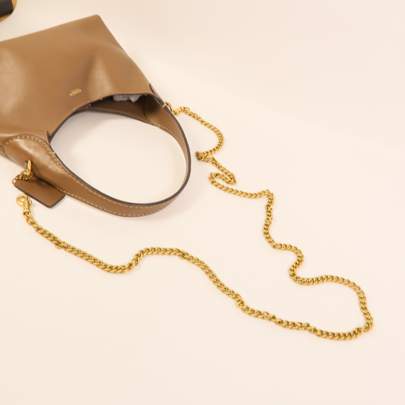 COACH 牛皮皮革Brooklyn Mini手挽肩背兩用袋-4