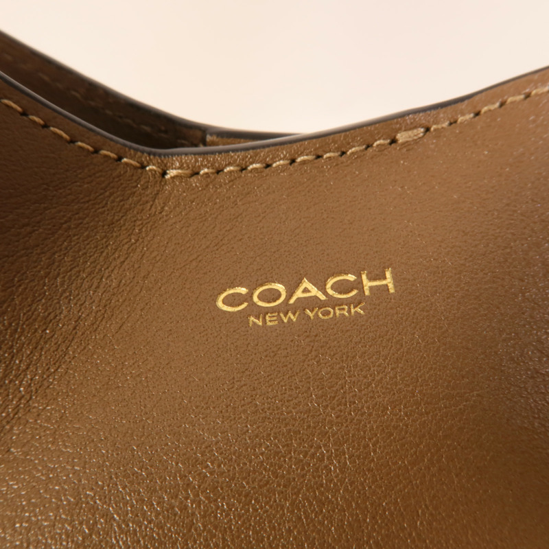 COACH 牛皮皮革Brooklyn Mini手挽肩背兩用袋-8