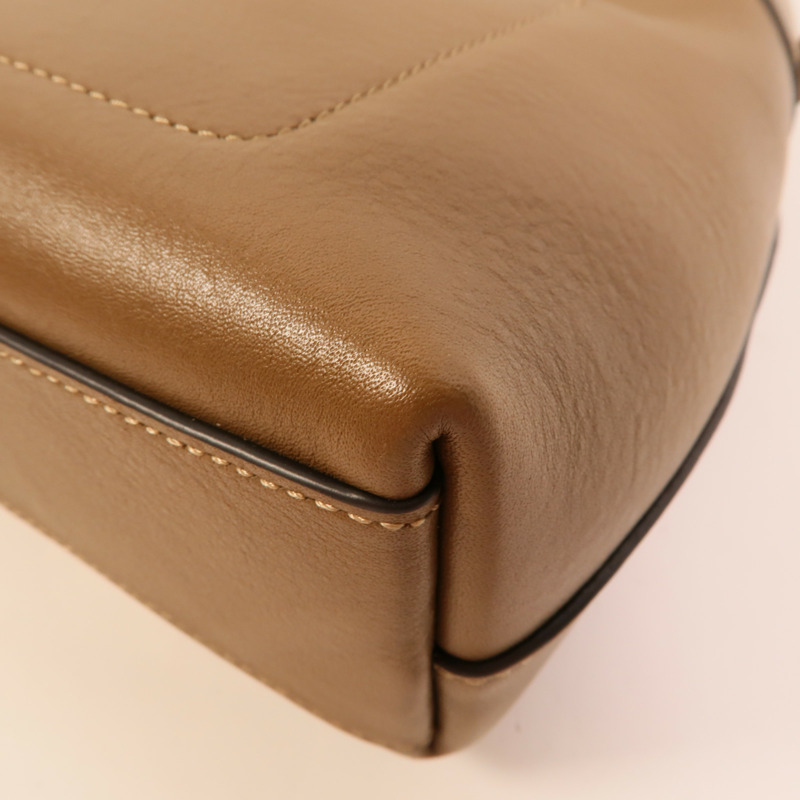 COACH 牛皮皮革Brooklyn Mini手挽肩背兩用袋-14