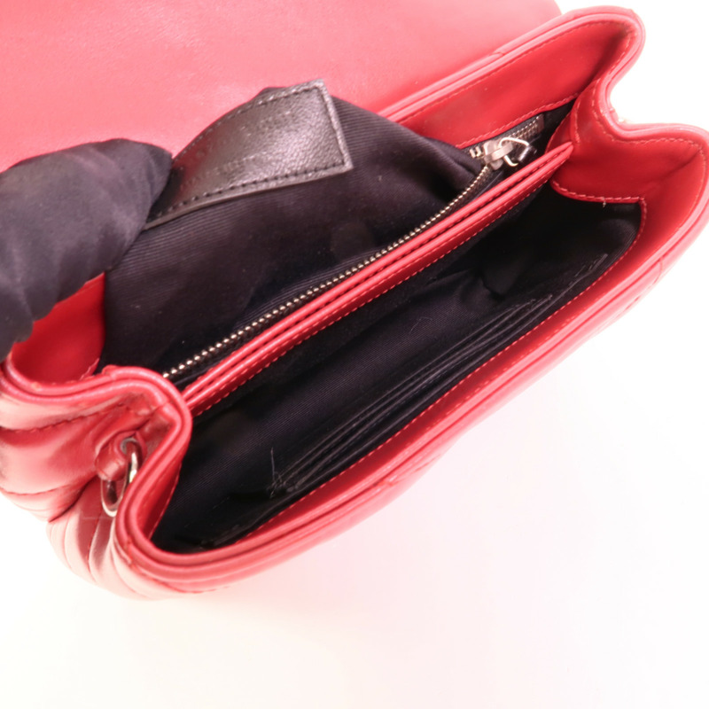 SAINT LAURENT 牛皮皮革Loulou Bag肩背袋-5