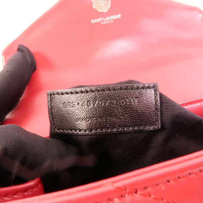 SAINT LAURENT 牛皮皮革Loulou Bag肩背袋-9