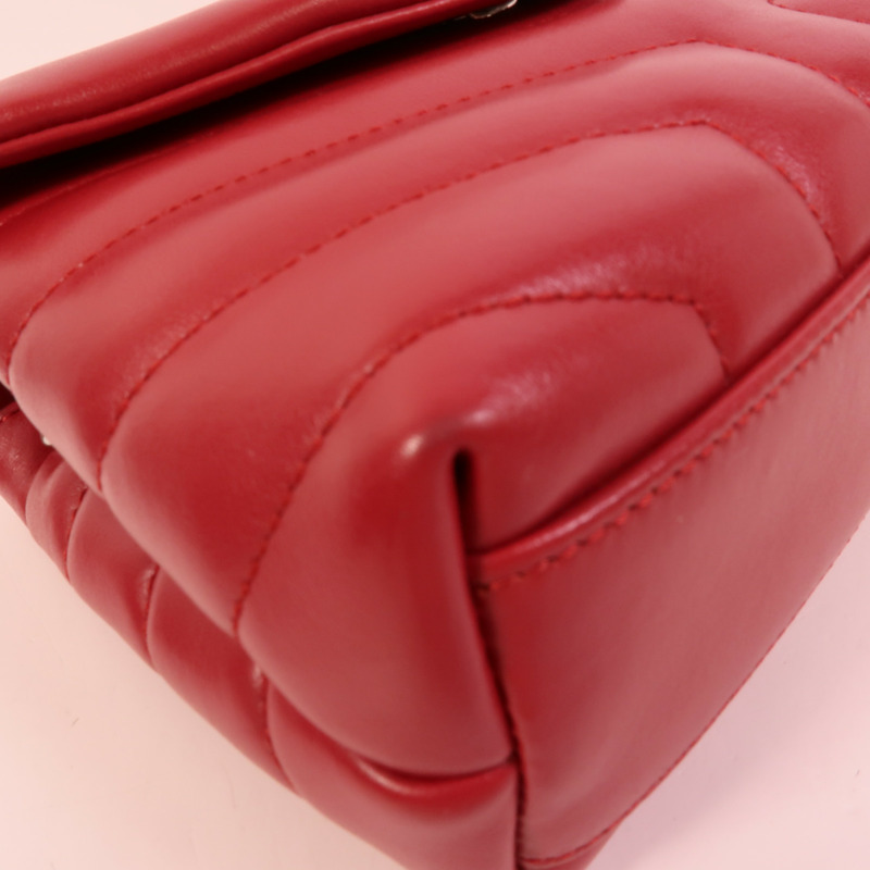 SAINT LAURENT 牛皮皮革Loulou Bag肩背袋-12