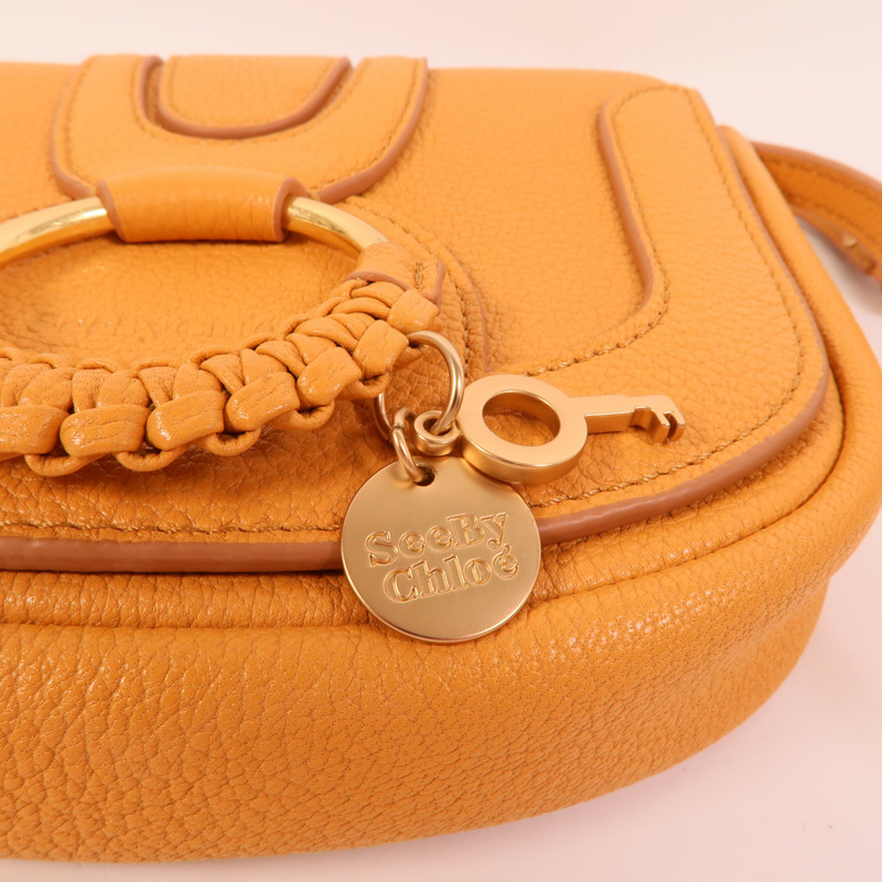 Chloe 牛皮皮革Hana Mini Bag肩背袋-7