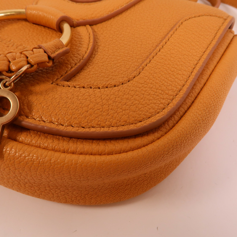 Chloe 牛皮皮革Hana Mini Bag肩背袋-12