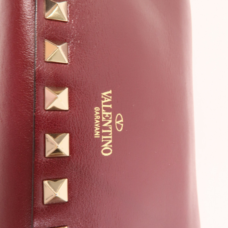 Valentino 牛皮皮革Chain Shoulder肩背袋-6