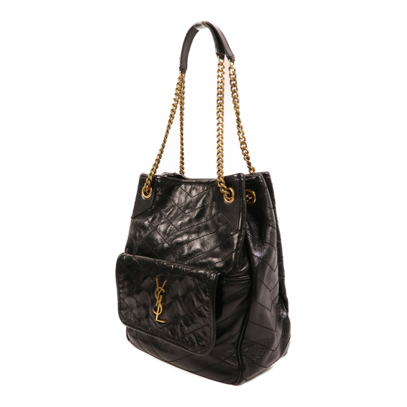 SAINT LAURENT 牛皮皮革Niki Small肩背袋-2