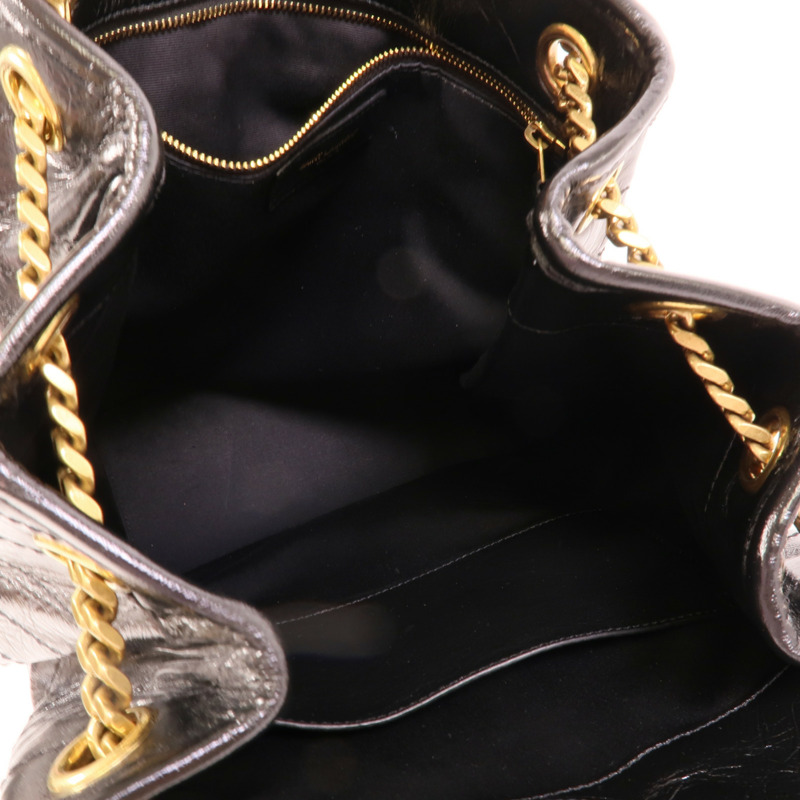 SAINT LAURENT 牛皮皮革Niki Small肩背袋-4