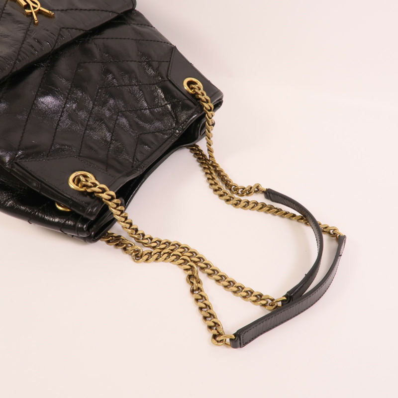 SAINT LAURENT 牛皮皮革Niki Small肩背袋-5