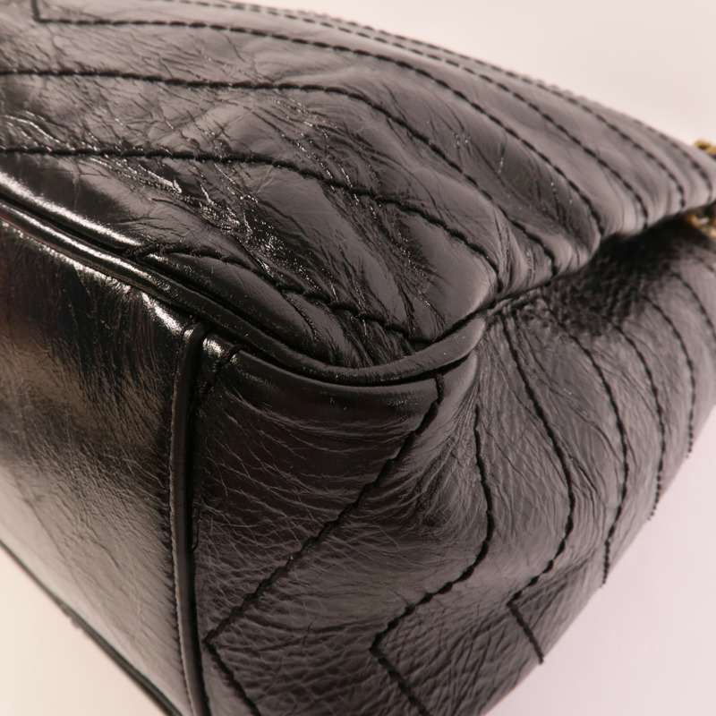 SAINT LAURENT 牛皮皮革Niki Small肩背袋-12