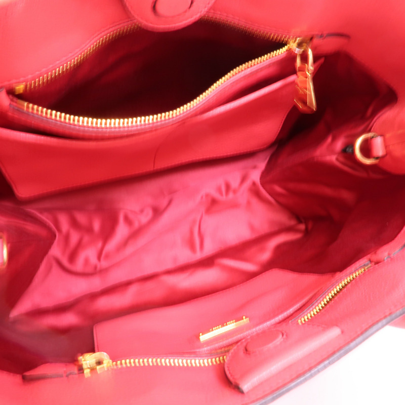 Miu Miu 牛皮皮革2 Way Shoulder手挽肩背兩用袋-4