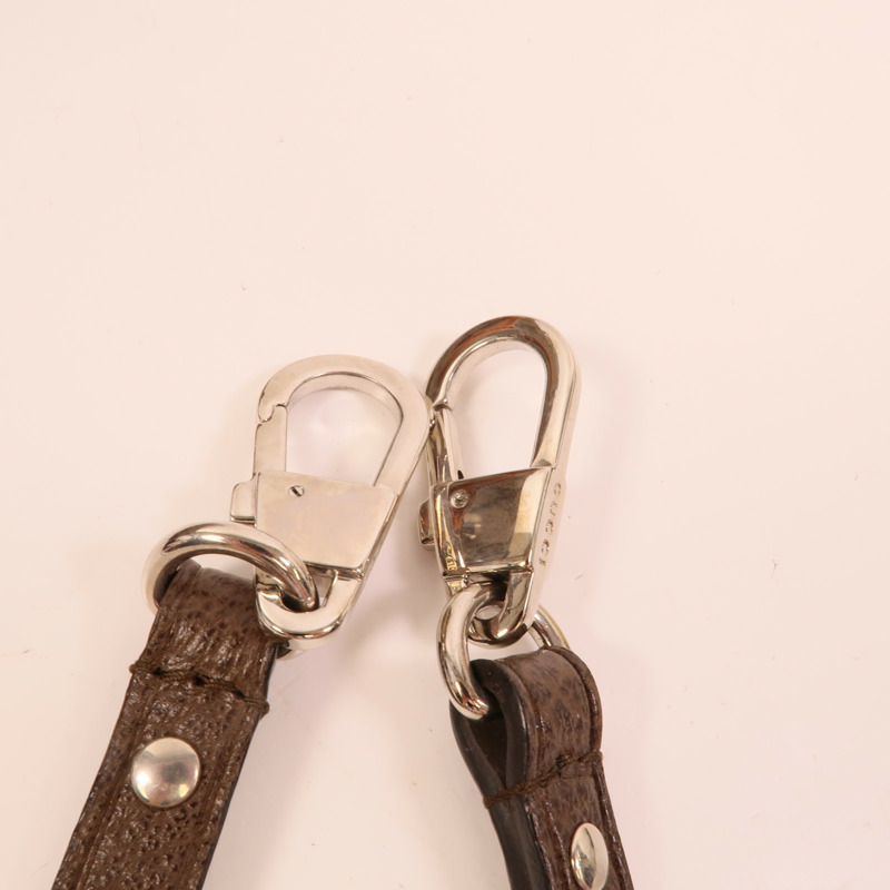 GUCCI 塗層帆布Globe Trotter GG Beauty Case手挽肩背兩用袋-8