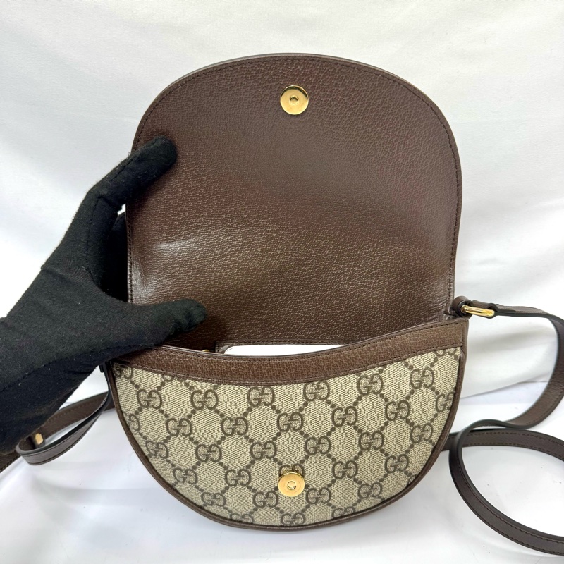 GUCCI 古馳 Ophidia 經典GG老花迷你肩背包 757309-5