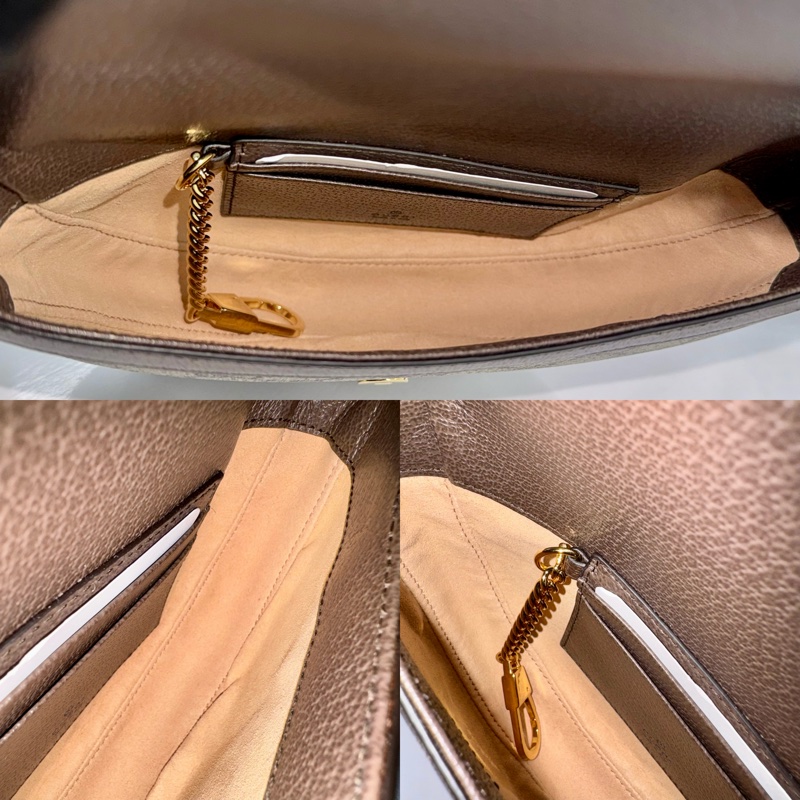 GUCCI 古馳 Ophidia 經典GG老花迷你肩背包 757309-6