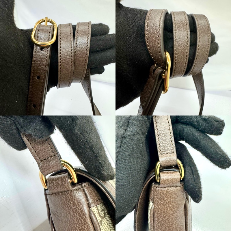 GUCCI 古馳 Ophidia 經典GG老花迷你肩背包 757309-7