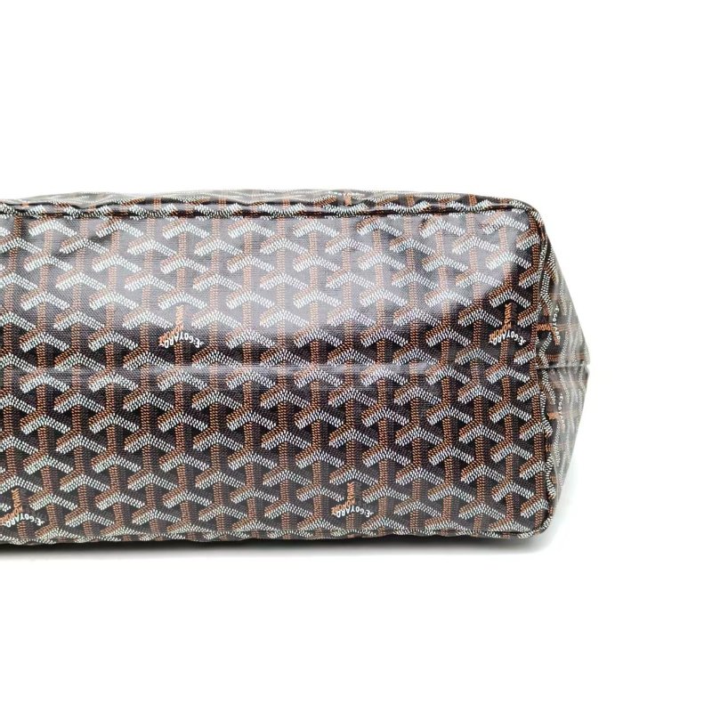 GOYARD 拼色PVC銀扣SaintLouis購物袋大號肩背包-4