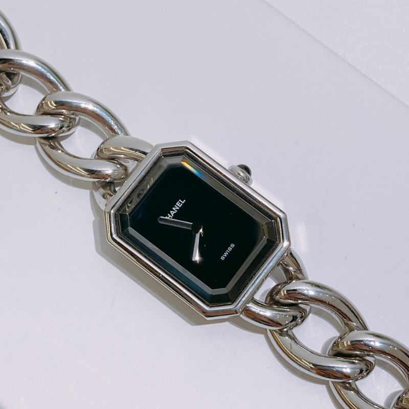 TW4824	Chanel 香奈兒方糖中號石英錶 Premiere Watch M Size H0452 SS x QZ-5