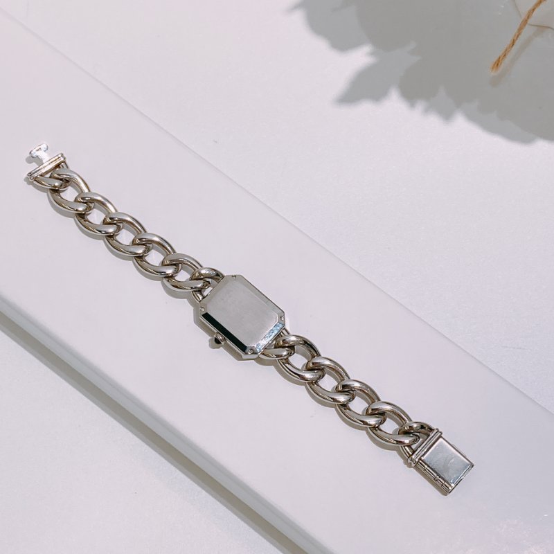 TW4824	Chanel 香奈兒方糖中號石英錶 Premiere Watch M Size H0452 SS x QZ-6