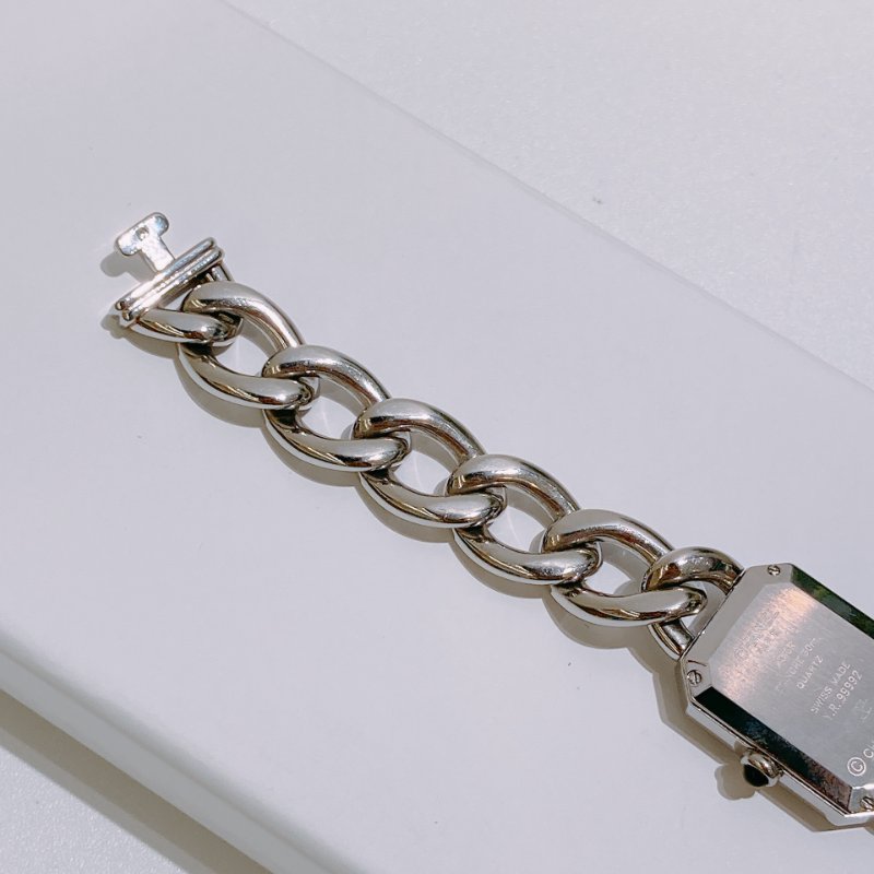 TW4824	Chanel 香奈兒方糖中號石英錶 Premiere Watch M Size H0452 SS x QZ-7