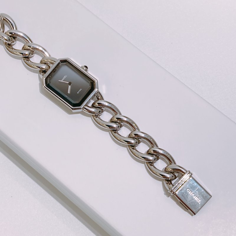 TW4824	Chanel 香奈兒方糖中號石英錶 Premiere Watch M Size H0452 SS x QZ-22