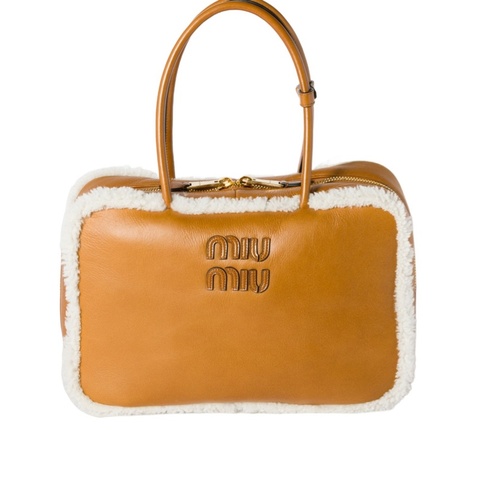 Miu Miu 女士 Beau提手包均碼碼34cm*10cm*23cm